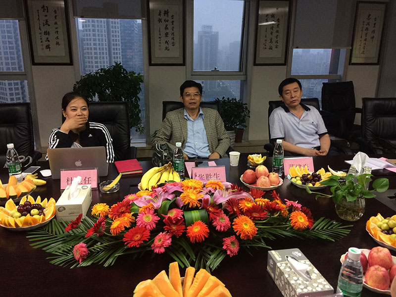 热烈欢迎中巴新能环领导莅临公司指导工作